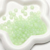 Wholesale Glass Glaze Imitation Jade Abacus Beads For Jewelry Making Geometric Personality Style