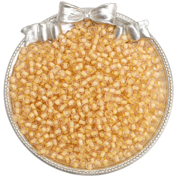 Wholesale Glass Glaze Jewelry Material For Diy Earrings And Bracelet Handmade Double Dye Flat Rice Beads