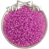 Wholesale Glass Glaze Jewelry Material For Diy Earrings And Bracelet Handmade Double Dye Flat Rice Beads