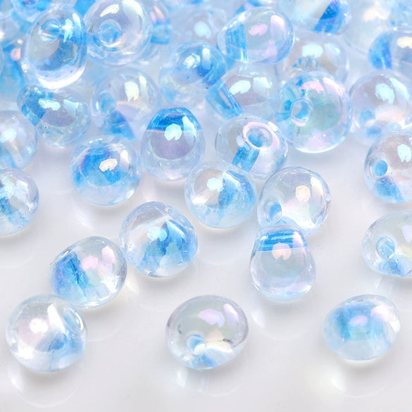 Wholesale Glass Glaze Round Beads For Diy Handmade Bracelet Necklace Accessories