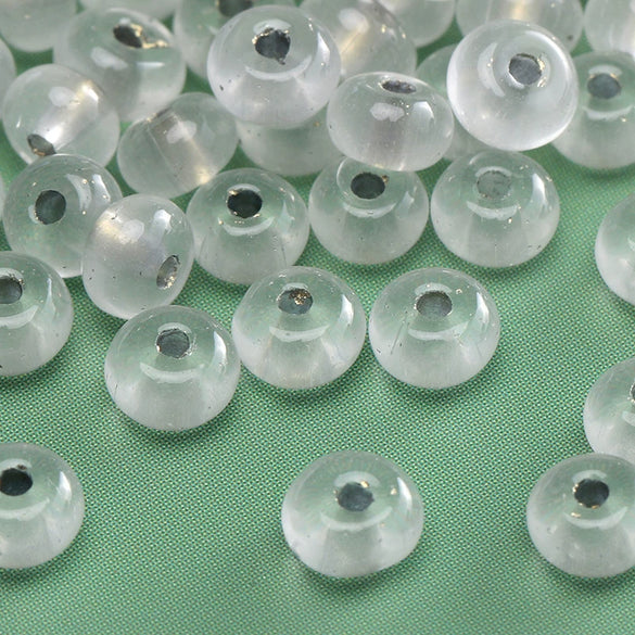 Wholesale Glass Glaze Round Beads For Diy Handmade Bracelet Necklace Accessories