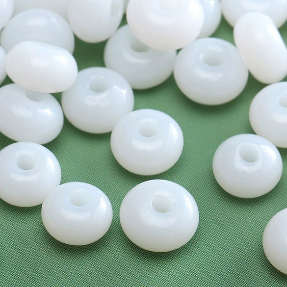 Wholesale Glass Glaze Round Beads For Diy Handmade Bracelet Necklace Accessories