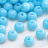 Wholesale Glass Glaze Round Beads For Diy Handmade Bracelet Necklace Accessories