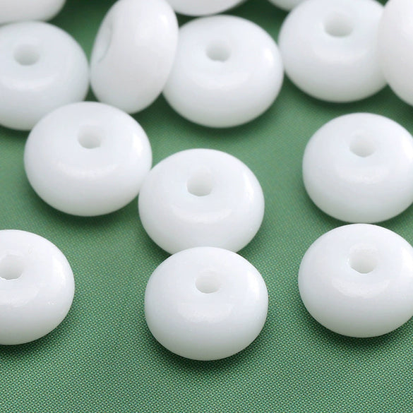 Wholesale Glass Glaze Round Beads For Diy Handmade Bracelet Necklace Accessories