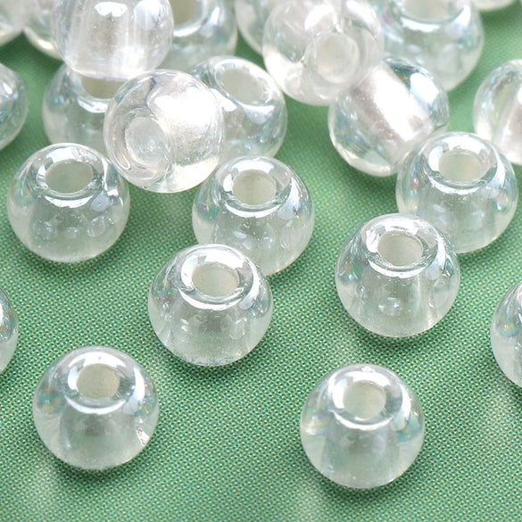 Wholesale Glass Glaze Round Beads For Diy Handmade Bracelet Necklace Accessories