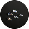 Wholesale Glass Glaze Water Drop Crystal Beads Handmade Diy Garment Accessories Decorative Antique Hairpin