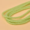Wholesale Glass Glazed Colored Wheels Beaded Jewelry Accessories Material Handmade With Geometric Style And Paint Design
