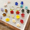 Wholesale Glass Glazed Fuel Injection Flowers Loose Beads For Diy Bracelet Necklace Beading Material