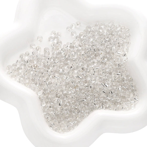 Wholesale Glass Glazed Geometric Round Beads Handmade Necklace Accessories