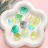 Wholesale Glass Glazed Handmade Three Dimensional Lace Lotus Leaf Beads For Necklace Bracelet Clothing Accessories