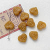 Wholesale Glass Glazed Handpainted Heart Beads For Diy Bracelet Necklace Accessories Environmentally Friendly Love Pattern