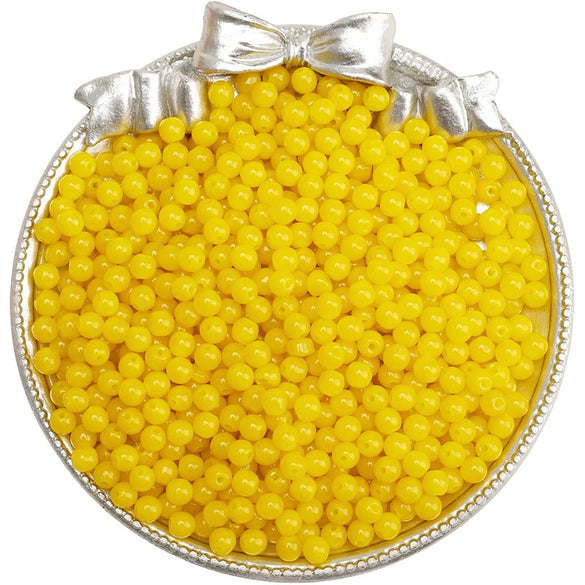 Wholesale Glass Glazed Solid Color Round Beads Handmade Beaded Bracelet Jewelry Accessories