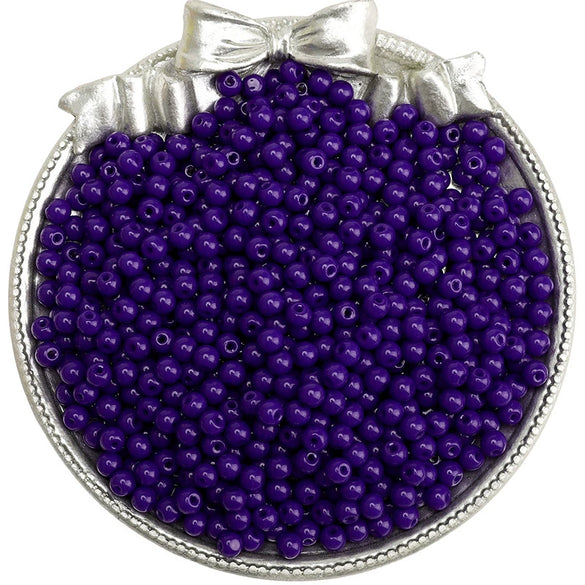 Wholesale Glass Glazed Solid Color Round Beads Handmade Beaded Bracelet Jewelry Accessories