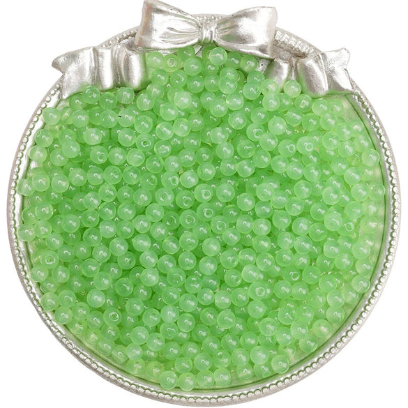 Wholesale Glass Glazed Solid Color Round Beads Handmade Beaded Bracelet Jewelry Accessories