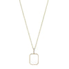 Wholesale Glass Photo Box Pendant Copper Geometric Electroplated Unisex