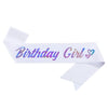 Wholesale Glitter Cloth Shoulder Strap Belt For Birthday Girls Knitted