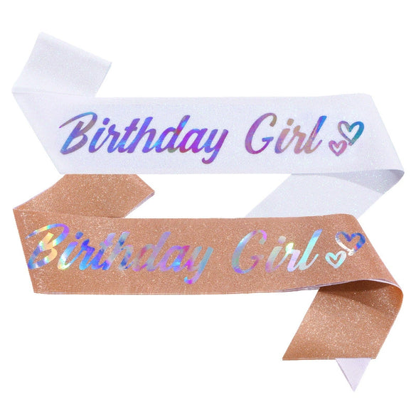Wholesale Glitter Cloth Shoulder Strap Belt For Birthday Girls Knitted