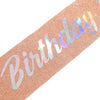 Wholesale Glitter Cloth Shoulder Strap Belt For Birthday Girls Knitted