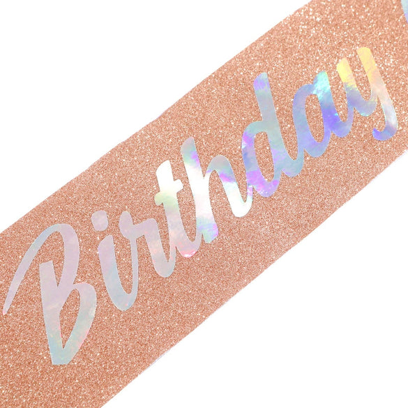 Wholesale Glitter Cloth Shoulder Strap Belt For Birthday Girls Knitted