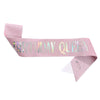 Wholesale Glitter Cloth Shoulder Strap Belt Ribbon With Bronzing For Party