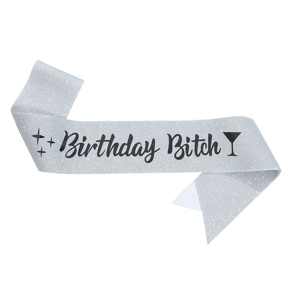 Wholesale Glitter Cloth Shoulder Strap Etiquette Belt With Bronzing For Party