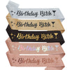 Wholesale Glitter Cloth Shoulder Strap Etiquette Belt With Bronzing For Party