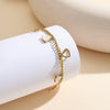 Wholesale Glowing Electroplated Geometric Stainless Steel Heart Jewelry Set For Women