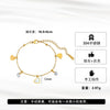 Wholesale Glowing Electroplated Geometric Stainless Steel Women's Heart Bracelet