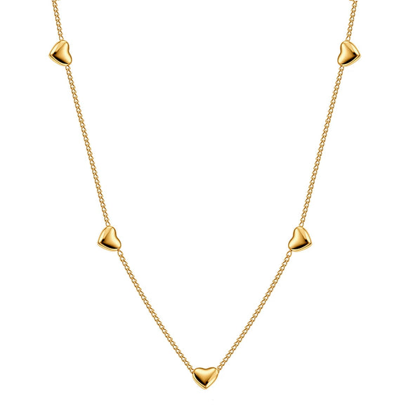 Wholesale Glowing Geometric Titanium Steel Calendering Chain Bracelet For Women With Electroplating Design