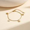 Wholesale Glowing Titanium Steel Geometric Daisy Bracelet For Women