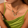 Wholesale Gold Electroplated Stainless Steel Geometric Pendant Necklace For Women