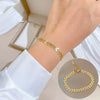 Wholesale Gold Inlaid Constellation Titanium Steel Bracelet For Women And Unisex