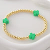 Wholesale Gold Plated Copper Cross Elastic Bracelet Jewelry For Unisex And Women