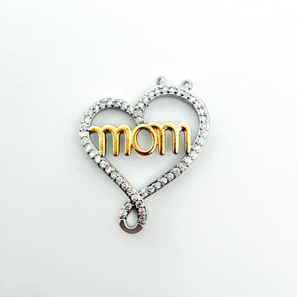 Wholesale Gold Plated Copper Heart Pendant Jewelry Accessories For Women