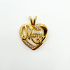Wholesale Gold Plated Copper Heart Pendant Jewelry Accessories For Women