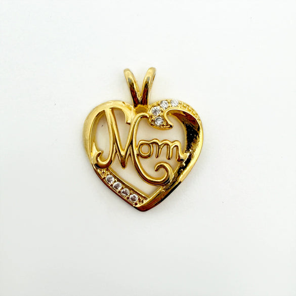 Wholesale Gold Plated Copper Heart Pendant Jewelry Accessories For Women