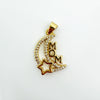 Wholesale Gold Plated Copper Heart Pendant Jewelry Accessories For Women