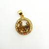 Wholesale Gold Plated Copper Heart Pendant Jewelry Accessories For Women