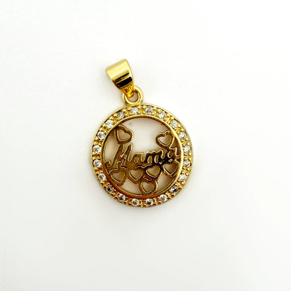 Wholesale Gold Plated Copper Heart Pendant Jewelry Accessories For Women
