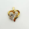 Wholesale Gold Plated Copper Heart Pendant Jewelry Accessories For Women