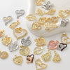 Wholesale Gold Plated Copper Heart Pendant Jewelry Accessories For Women
