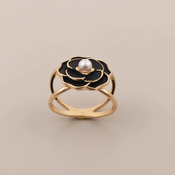 Wholesale Gold Plated Flower Shaped Electroplated Silk Scarf Buckle For Women