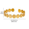 Wholesale Gold Plated Geometric Stainless Steel Bracelet For Women