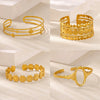 Wholesale Gold Plated Geometric Stainless Steel Bracelet For Women