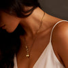Wholesale Gold Plated Geometric Stainless Steel Necklace For Women