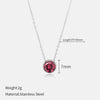 Wholesale Gold Plated Stainless Steel And Titanium Steel Geometric Cross Chain Necklace For Couples