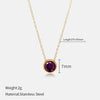 Wholesale Gold Plated Stainless Steel And Titanium Steel Geometric Cross Chain Necklace For Couples