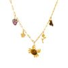 Wholesale Gold Plated Stainless Steel Animal Zodiac Pendant Necklace For Women