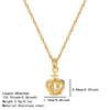 Wholesale Gold Plated Stainless Steel Crown Diamond Clavicle Necklace For Women In Ins Style