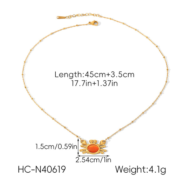 Wholesale Gold Plated Stainless Steel Jewelry With Star Geometric Animal Zodiac Patterns For Women Necklace And Earrings